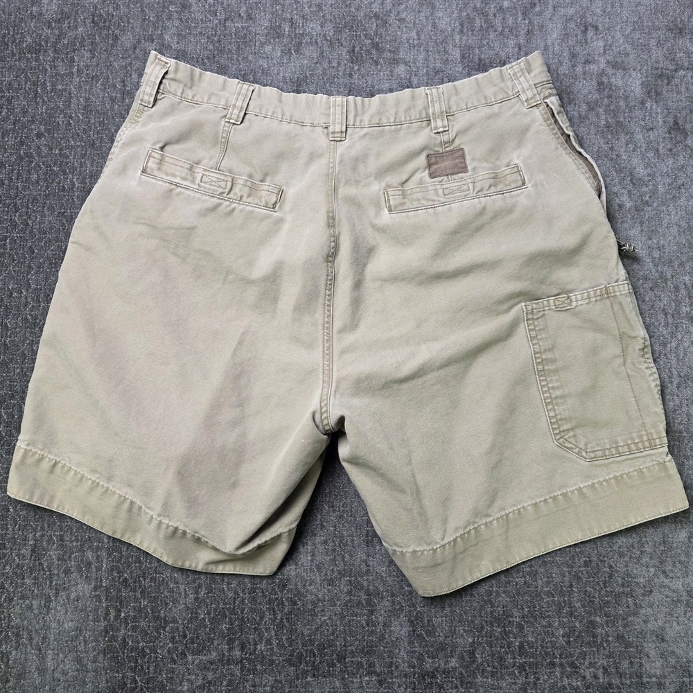 Columbia Cargo Hiking Shorts Mens 35 Waist XL 7" Inseam Canvas Outdoor Retro
